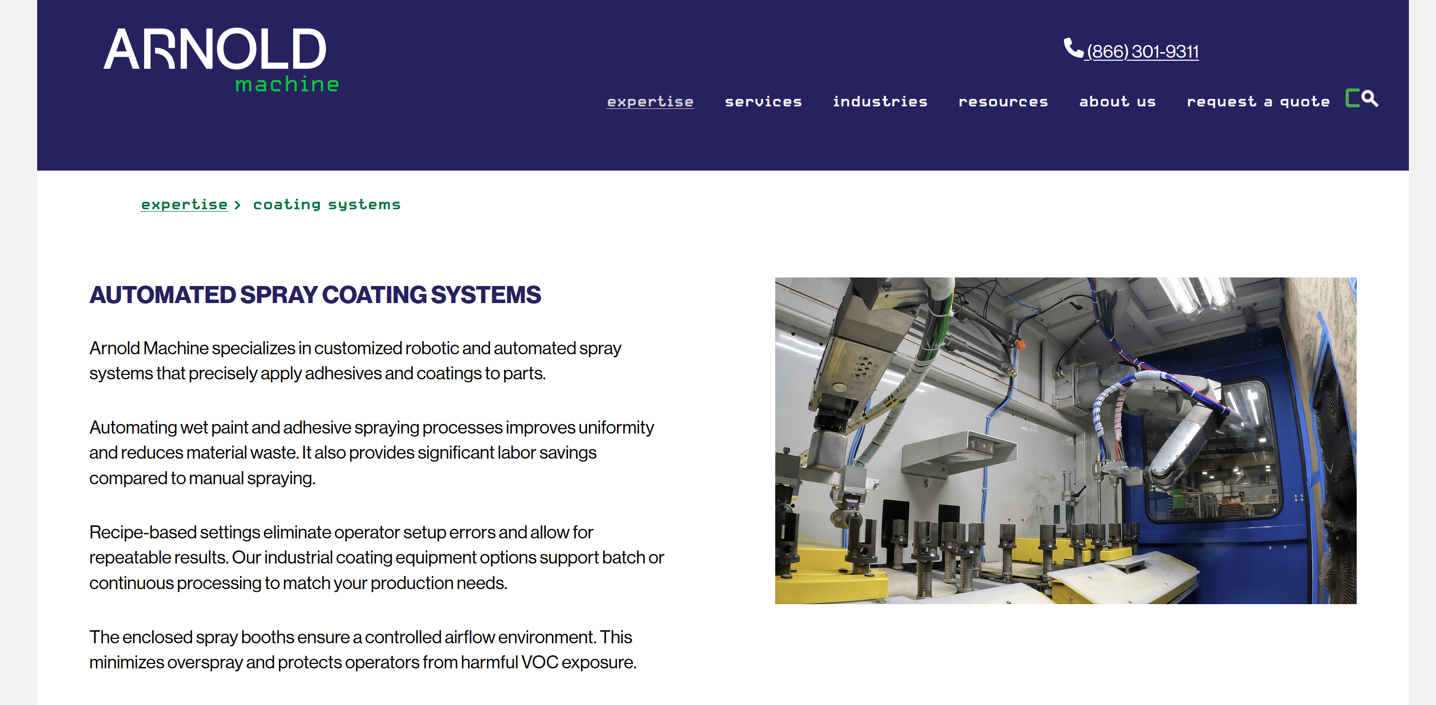 [Optimization] Automated Spray Coating Systems