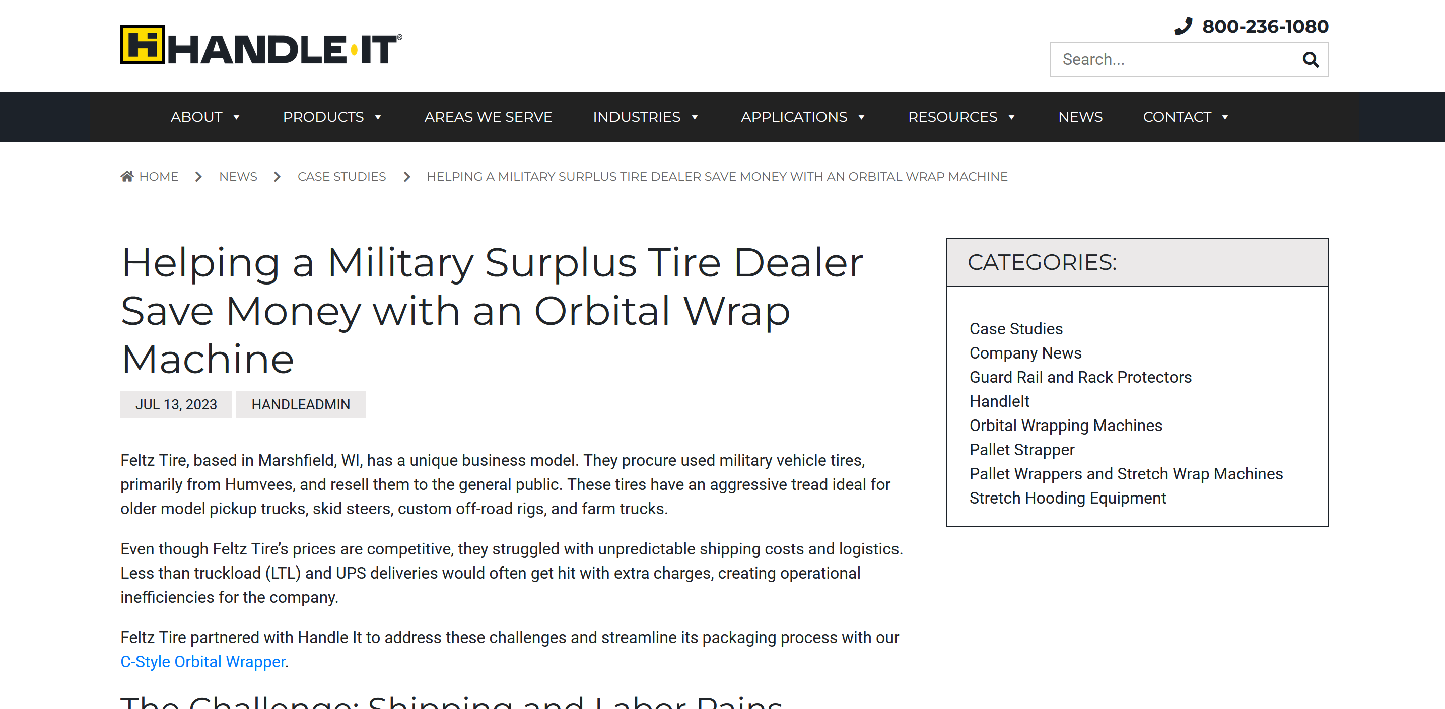 [Case Study] Helping a Tire Supplier Solve a Freight Challenge